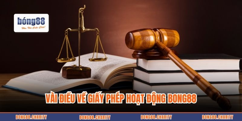 Vài điều về giấy phép hoạt động Bong88